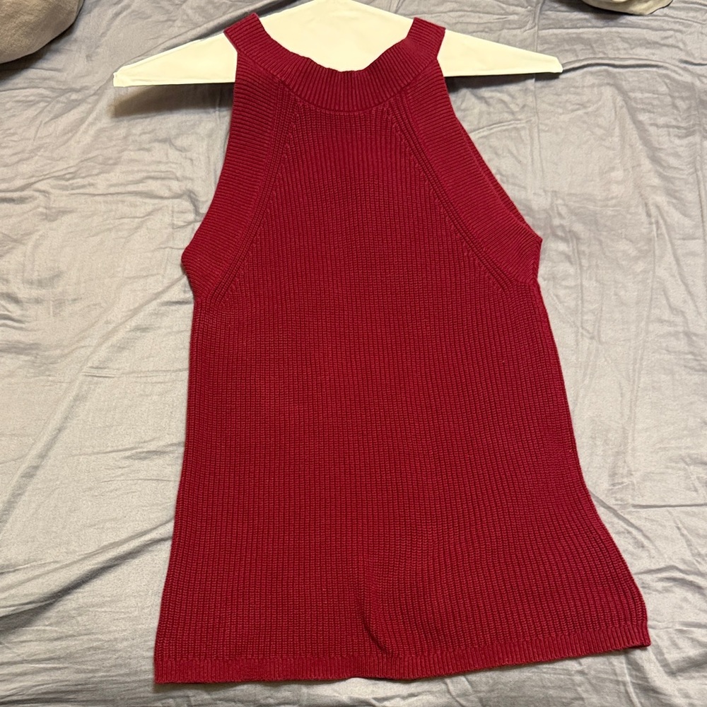 Ann Taylor Red Tank Top